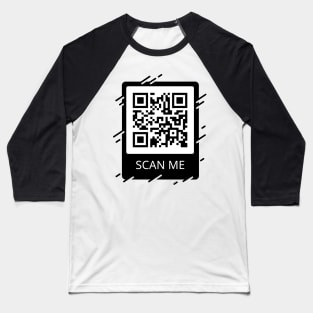 You Just Got Trolled Meme QR Code Baseball T-Shirt